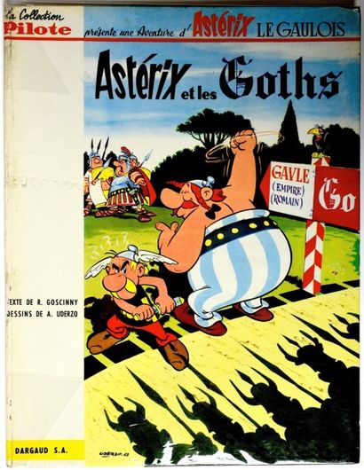 UDERZO / GOSCINNY Album "Astérix et les Goths" - E.O. 3tr. 1963 - Ed.Dargaud - Coll....