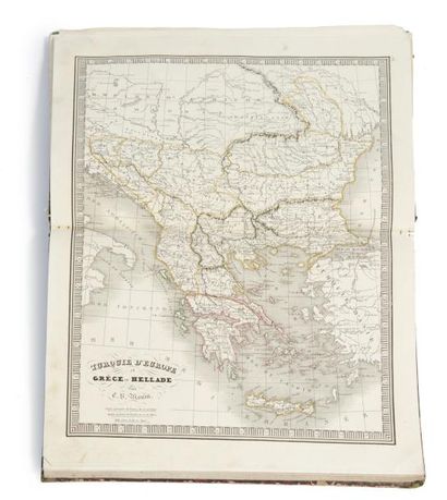 LIVRE ANCIEN 'Atlas classique de la géographie ancienne, du Moyen Age et moderne…''...