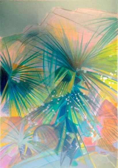Camille HILAIRE (1916-2004) TITRE : Palmiers 




TECHNIQUE : Lithographie sur papier...
