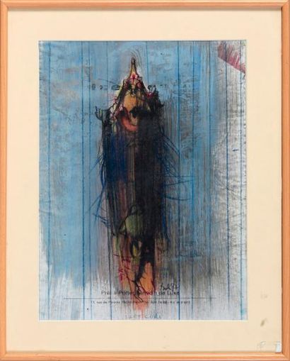 DADO (MIODRAG DJURIC dit) (1933 -2010) ''Izet Curi''
Encre, gouache, crayons de couleur...