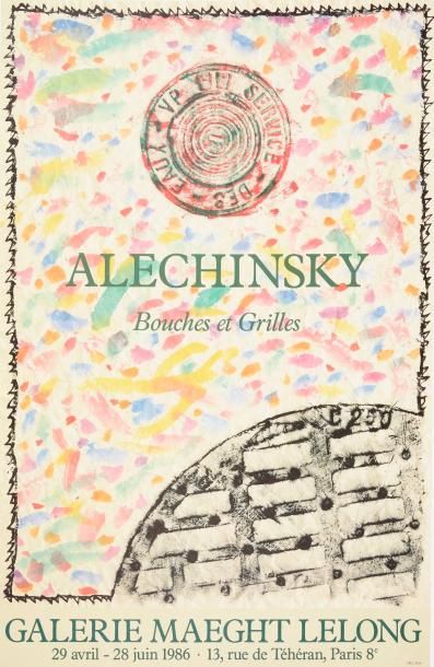 ALECHINSKY PIERRE (NÉ EN 1927) "Sans titre"

Lithographie en couleurs sur vélin,...