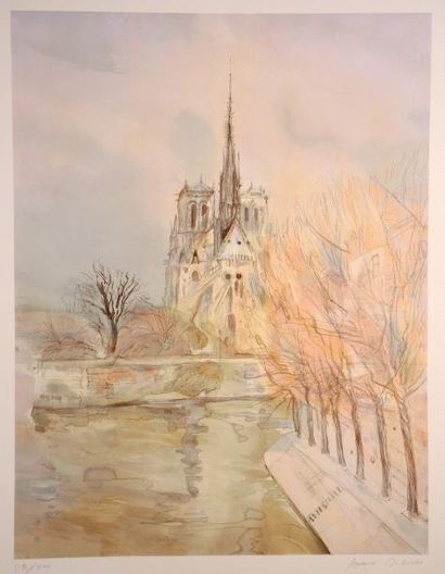 André OLSUFIEV (né en 1939) TITRE : Notre-Dame


TECHNIQUE : Lithographie sur papier...