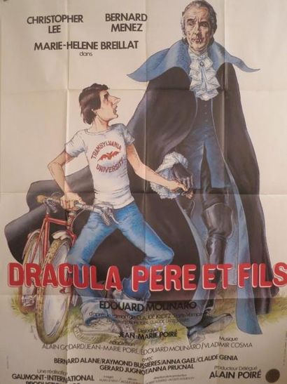 DRACULA PÈRE & FILS "DRACULA PÈRE & FILS" de Edouard Molinaro avec Christopher Lee,...
