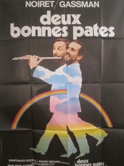 DEUX BONNES PATES "DEUX BONNES PATES" de Sergio Citti avec Philippe Noiret, Vittorio...