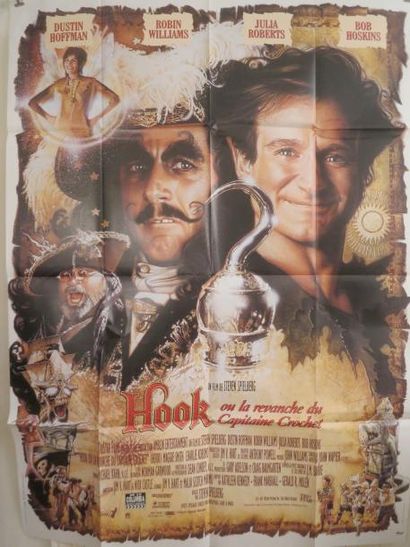 HOOK "HOOK" de Steven Spielberg avec Robin Williams, Dustin Hoffman, Julia Roberts...