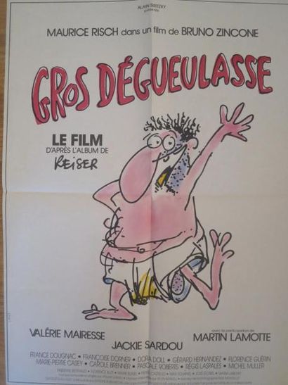 GROS DEGUEULASSE "GROS DEGUEULASSE" de Bruno Zincone avec Maurice Risch, Valérie...