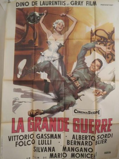 LA GRANDE GUERRE "LA GRANDE GUERRE" de Mario Monicelli avec Vittorio Gassman, Alberto...
