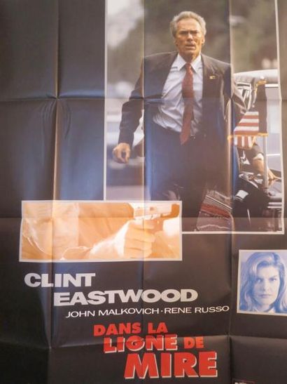 DANS LA LIGNE DE MIRE "DANS LA LIGNE DE MIRE" de Wolfgang Petersen avec Clint Eastwood,...