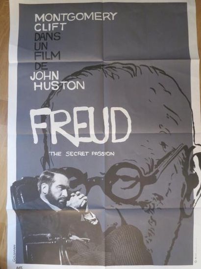 FREUD PASSION SECRETE "FREUD PASSION SECRETE" de John Huston avec Montgomery Clift...