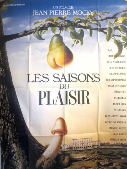 LES SAISONS DU PLAISIR "LES SAISONS DU PLAISIR" de Jean Pierre Mocky Affiche 1,20...