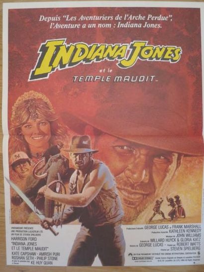 INDIANA JONES ET LE TEMPLE MAUDIT "INDIANA JONES ET LE TEMPLE MAUDIT" de Steven Spielberg...