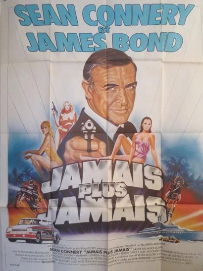 JAMAIS PLUS JAMAIS "JAMAIS PLUS JAMAIS" (JAMES BOND OO7) de Irvin Kershner avec Sean...