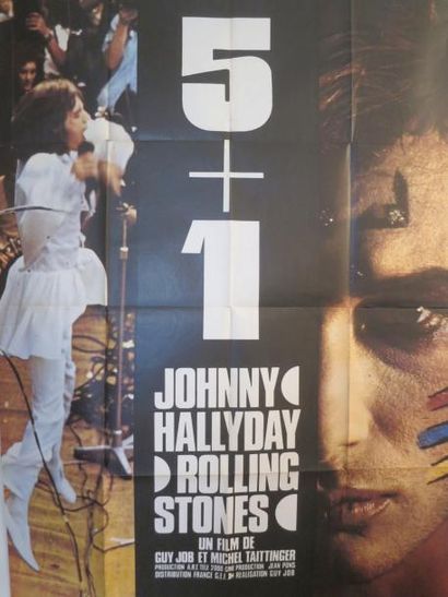 5+1 "5+1" de Guy Job et Michel Taittinger avec Les Rolling Stones, Johnny Halliday...