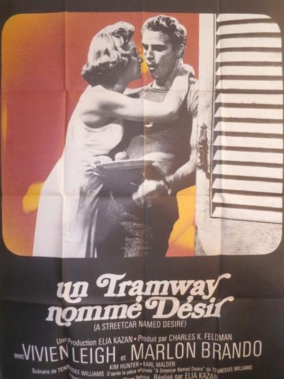 UN TRAMWAY NOMME DESIR "UN TRAMWAY NOMME DESIR" de Elia Kazan avec Marlon Brando...