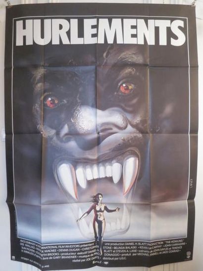 HURLEMENTS "HURLEMENTS" de Joe Dante avec Dee Wallace, John Carradine Affiche 1,20...