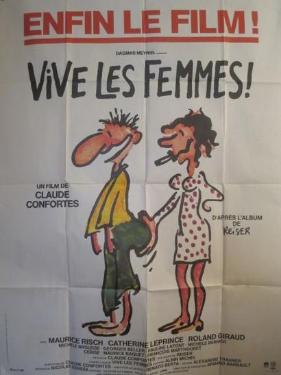 VIVE LES FEMMES "VIVE LES FEMMES" de Claude Confortes avec Maurice Risch, Catherine...