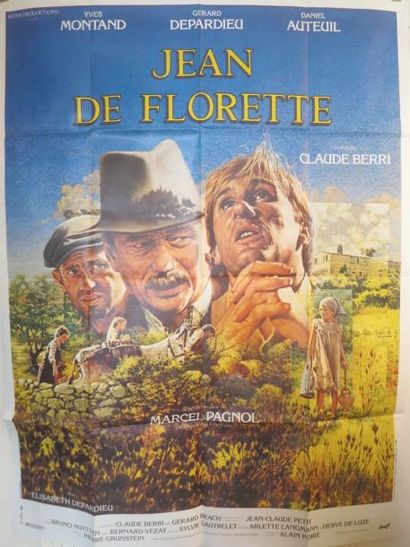 JEAN DE FLORETTE "JEAN DE FLORETTE" de ClaudeBerri avec Yves Montand, Gérard Depardieu,...