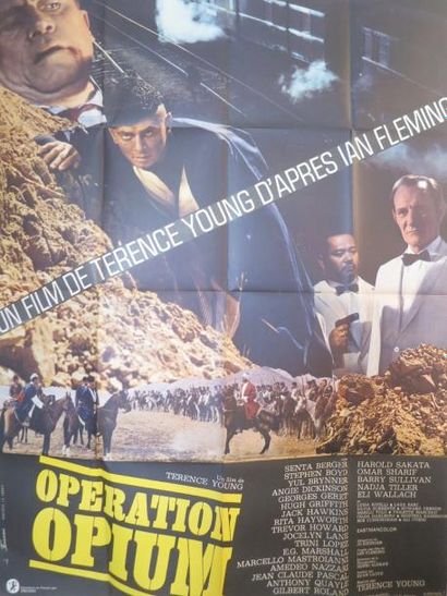 OPERATION OPIUM "OPERATION OPIUM" de Terence Young avec Yul Brynner, Angie Dickinson,...