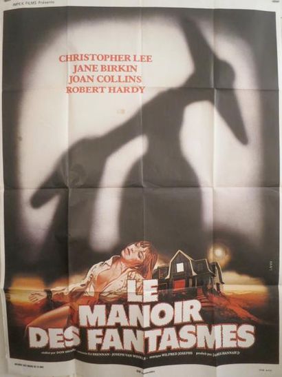 LE MANOIR DES FANTASMES "LE MANOIR DES FANTASMES" de Don Sharp avec Christopher Lee,...