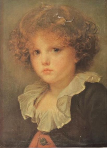 LOT DECORATION Lot de 7 reproductions de tableaux d'après les maîtres (Fragonard,...