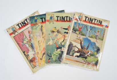 UNIVERS D'HERGÉ TINTIN


(éd Française) . 1949: n°55, 57, 58? 59 - BE/TBE