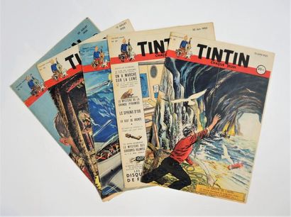 UNIVERS D'HERGÉ TINTIN


(éd Française) . 1950: 17 n°. n° 86 au102 équivalent reliure...