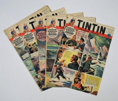 UNIVERS D'HERGÉ TINTIN


(éd Française) . 1952 - 13 n° - n°188 au 200 équivalent...