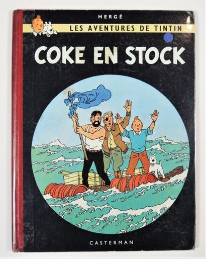 UNIVERS D'HERGÉ AVENTURES de TINTIN d'HERGÉ - Editions Casterman
1958. Cock en stock....