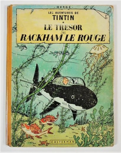 UNIVERS D'HERGÉ AVENTURES de TINTIN d'HERGÉ - Editions Casterman 


1955. Le Trésor...