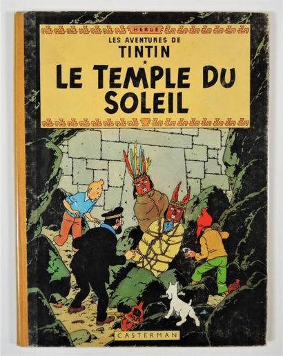 UNIVERS D'HERGÉ AVENTURES de TINTIN d'HERGÉ - Editions Casterman 


1961. Le Temple...