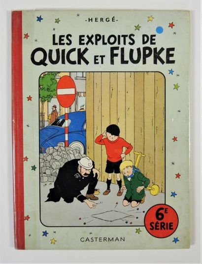 UNIVERS D'HERGÉ AVENTURES de QUICK et FLUPKE d'HERGÉ - Editions Casterman 


1957....