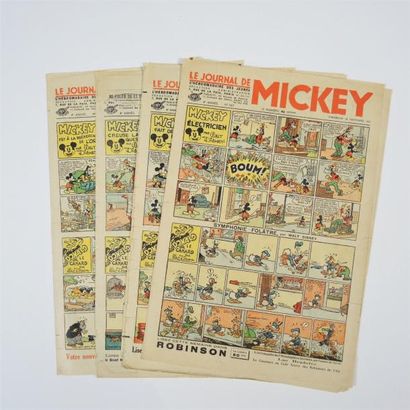 UNIVERS DE WALT DISNEY JOURNAL DE MICKEY


Opéra Mundi, 1937 - 24 n°: 4e année N°142...