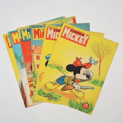 UNIVERS DE WALT DISNEY JOURNAL DE MICKEY (après-guerre)


Edi-Monde, 1952 - 19 n°:...