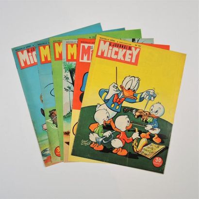 UNIVERS DE WALT DISNEY JOURNAL DE MICKEY


Edi-Monde, 1954 - N°131 au 156 équivalent...