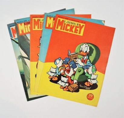 UNIVERS DE WALT DISNEY JOURNAL DE MICKEY


Edi-Monde, 1955 - N°157 au 182 équivalent...