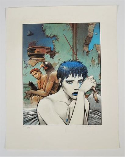 SERIGRAPHIES BILAL, Enki


Sérigraphie "La femme piège". N°745/1250, signée. 1986...