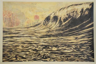 OBEY (Shepard Fairey dit) (né en 1970) "Dark wave"


Offset en couleurs sur papier...