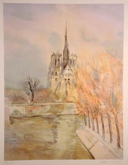 OLSUFIEV André (né en 1939) TITRE : Notre-Dame 


TECHNIQUE : Lithographie sur papier...