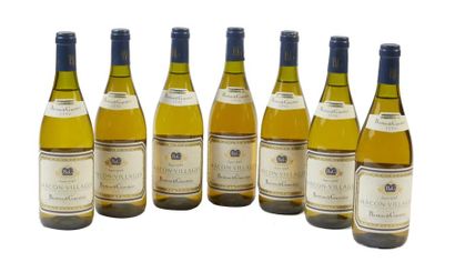 MACON VILLAGE 7 bouteilles de Mâcon Village blanc, Barton et Guestier.