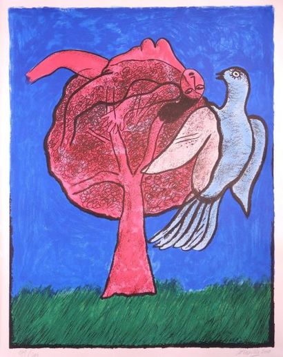 CORNEILLE Guillaume (1922-2010) "L'arbre rouge"


Lithographie en couleurs sur papier...