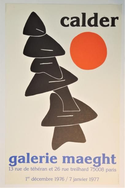 CALDER Alexander (1898 – 1986) CALDER Alexander (1898 – 1986)


Ensemble de 2 affiches:...