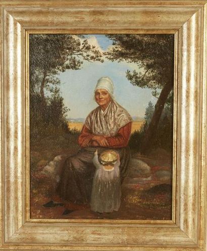 NOEL ADOLPHE (XIXème siècle) NOEL ADOLPHE (XIXème siècle)


"Portrait d'une provençale...