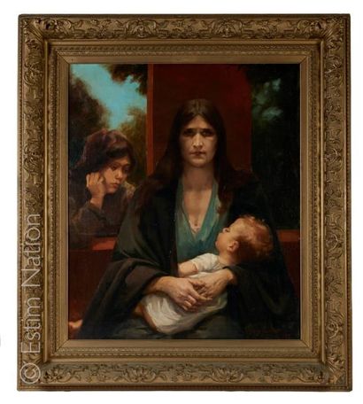 Suzanne LEUDET (XIX-XX) "Maternité"


Huile sur toile signée, datée en bas à droite


Dimensions...