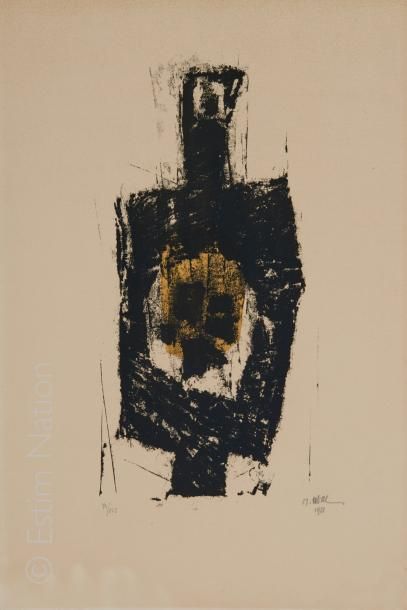 Raoul UBAC (1910-1985) Empreinte d’ardoise grise.1958


Lithographie en couleurs...