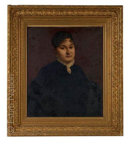 Rudolf ERNST (1854-1932) "Portrait de femme au médaillon"


Huile sur toile signée...