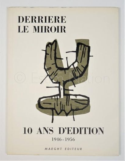 DERRIERE LE MIROIR N°92-93 - 10 ANS D’EDITION - 1946 Texte de Georges Limbour, sur...
