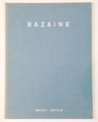 DERRIERE LE MIROIR - BAZAINE Réunion de plusieurs numéros : DLM n° 23 : 1 lithographie...