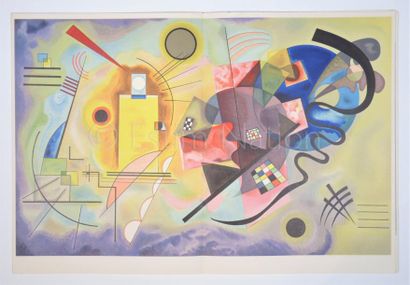 DERRIERE LE MIROIR N° 101-102-103 - KANDINSKY - 1957 Textes de J. Cassou et P. Volboudt,...