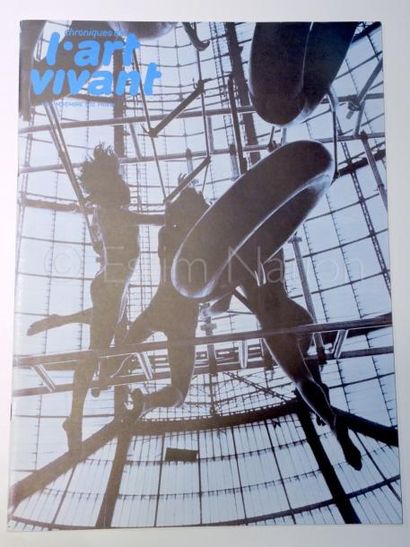 CHRONIQUES DE L'ART VIVANT Ensemble de 4 numéros des Chroniques de l'Art vivant imprimé...