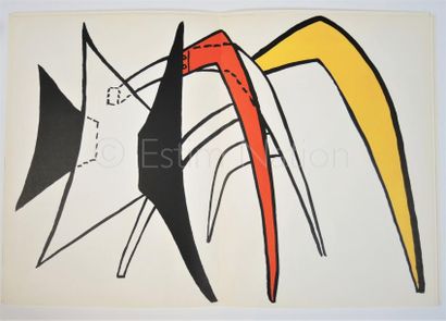 DERRIERE LE MIROIR N° 141 - CALDER - 1963 Textes de J. Jones et Michel Ragon, illustrés...